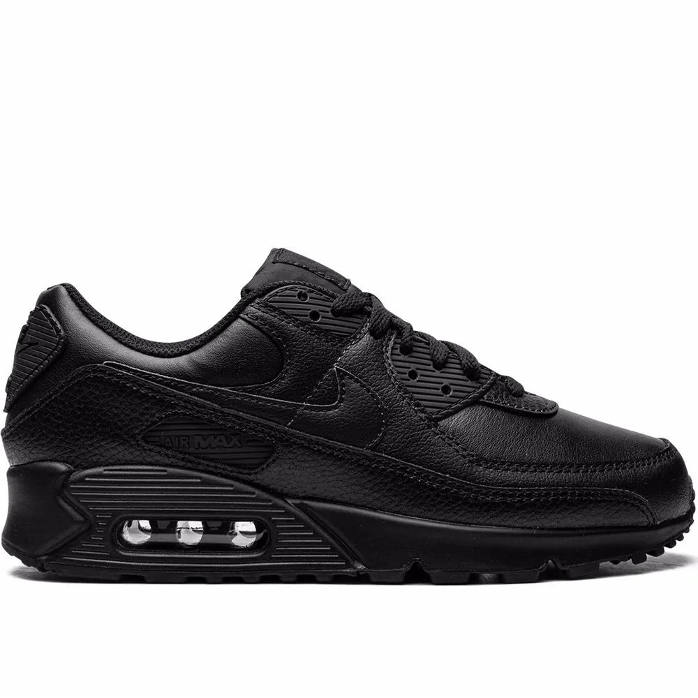 Nike Air Max 90 Leather 'Triple Black'