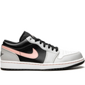 Air Jordan 1 Low 'Grey Fog Bleached Coral'