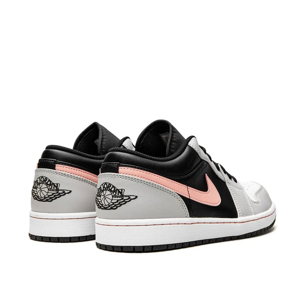 Air Jordan 1 Low 'Grey Fog Bleached Coral'