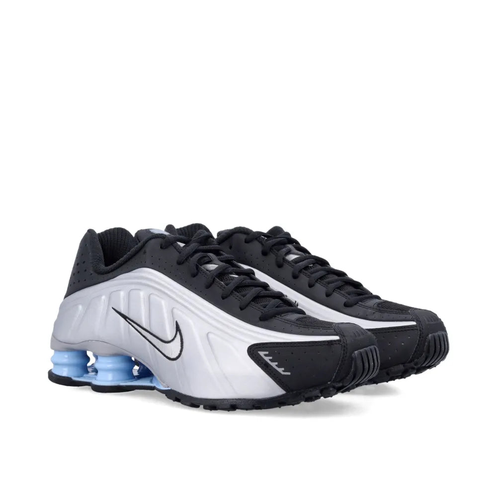 Nike Shox R4 'Metallic Silver Light Blue'