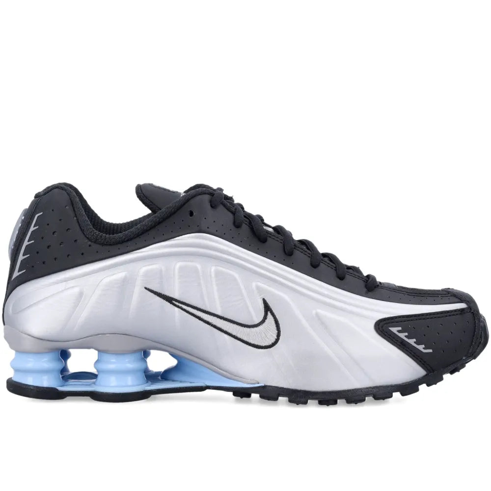 Nike Shox R4 'Metallic Silver Light Blue'